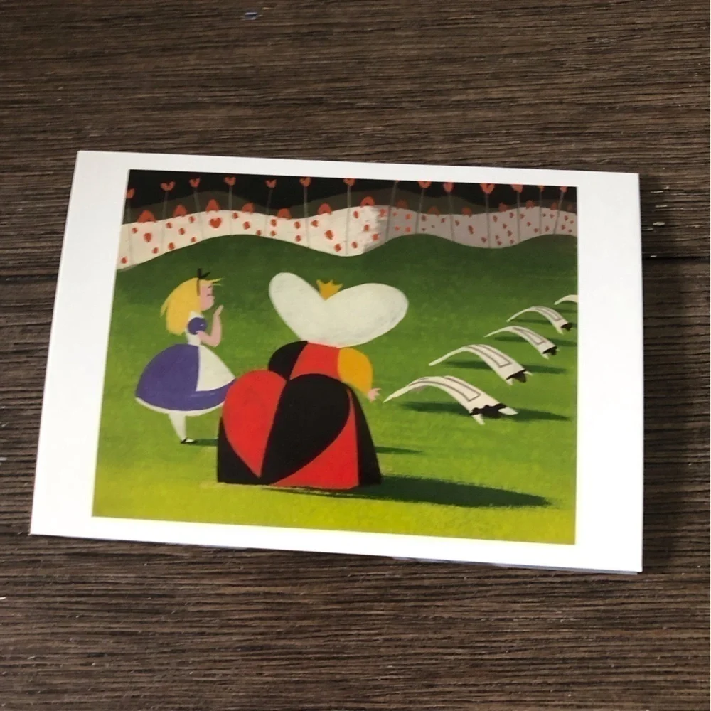 Disney Classic Movie Postcards: Alice in Wonderland 5 pack.